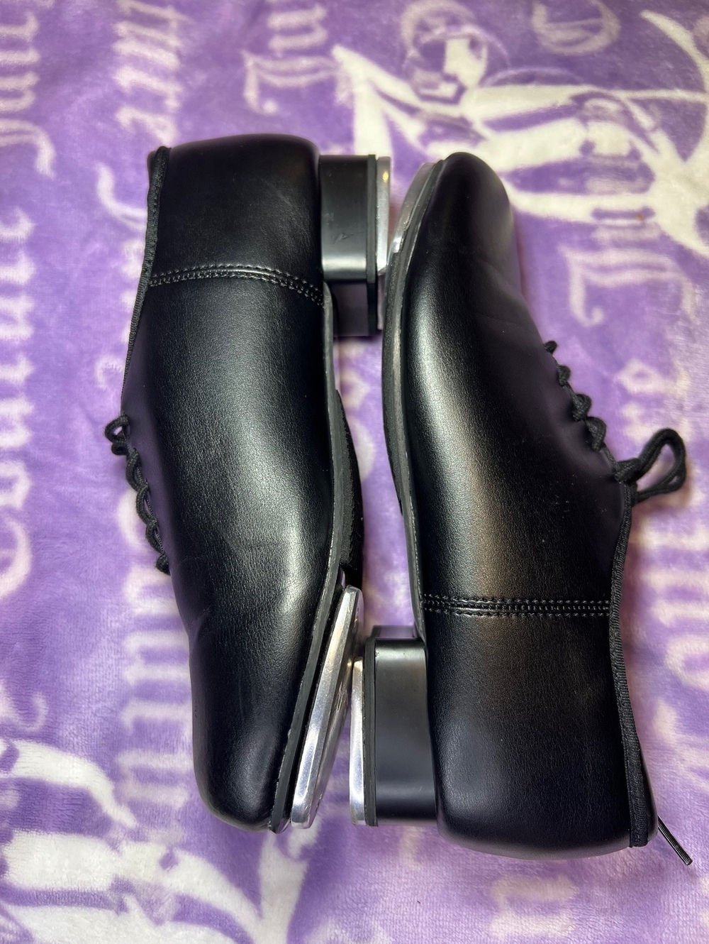 Weissman Black Tap Shoes Size 7A W1600